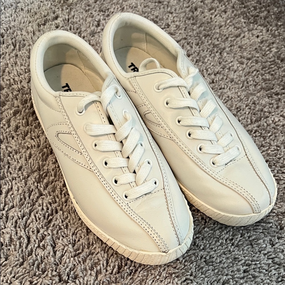 Classic Tretorn Leather Sneakers